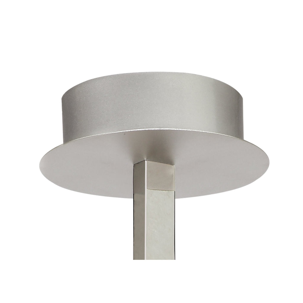 M4996 Nur Semi Flush 30W LED Dimmable Silver/Frosted Acrylic/Polished Chrome