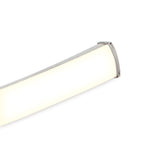 M4996 Nur Semi Flush 30W LED Dimmable Silver/Frosted Acrylic/Polished Chrome