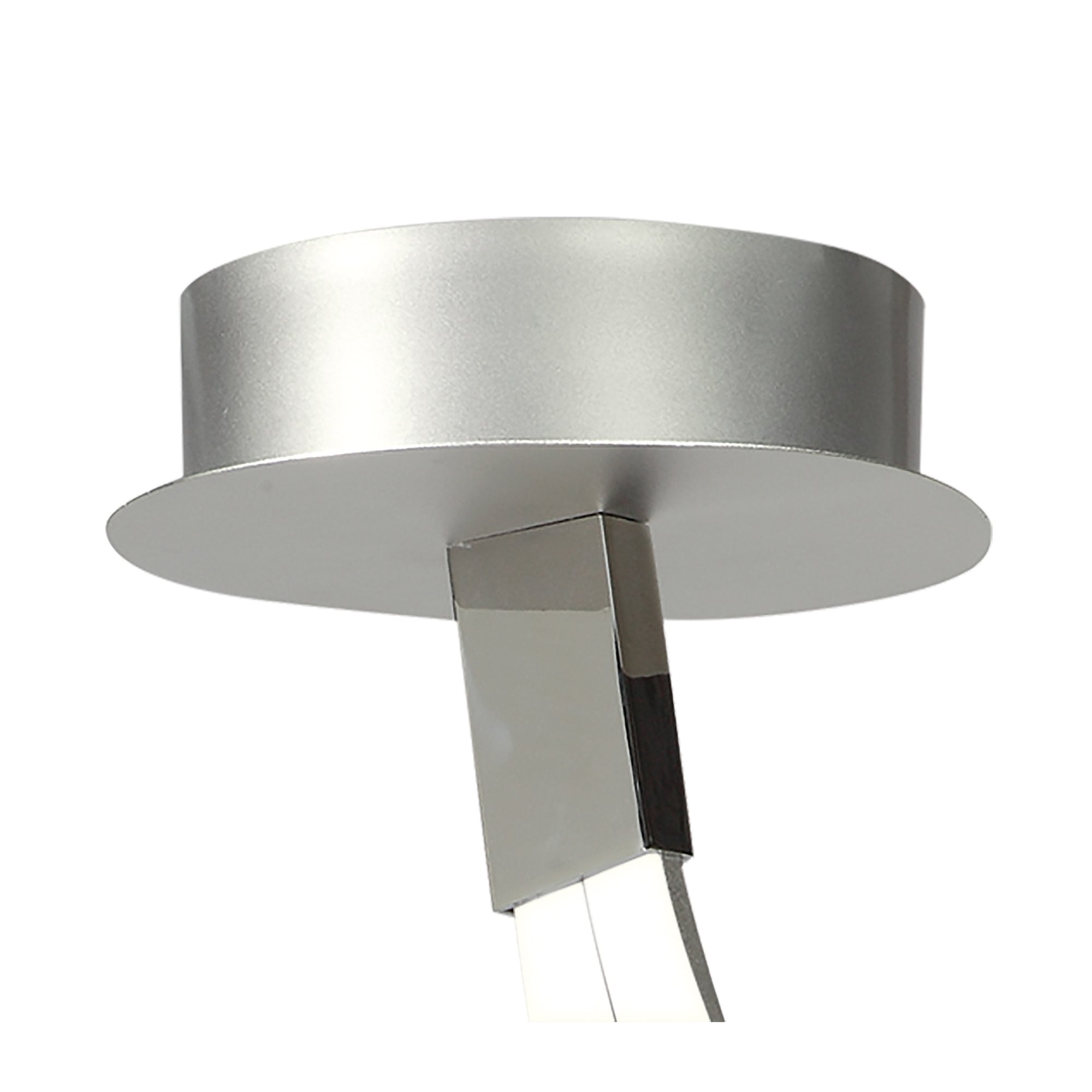 M4998 Nur Semi Flush 50W LED Dimmable Silver/Frosted Acrylic/Polished Chrome