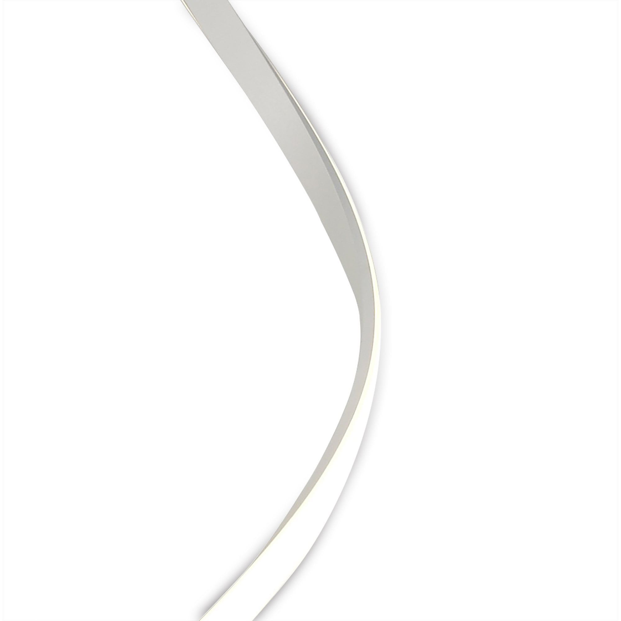 M6010 Nur Blanco XL Floor Lamp 20W LED Dimmable White/Frosted Acrylic