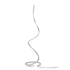 M5001 Nur XL Floor Lamp 20W LED Dimmable Silver/Frosted Acrylic/Polished Chrome