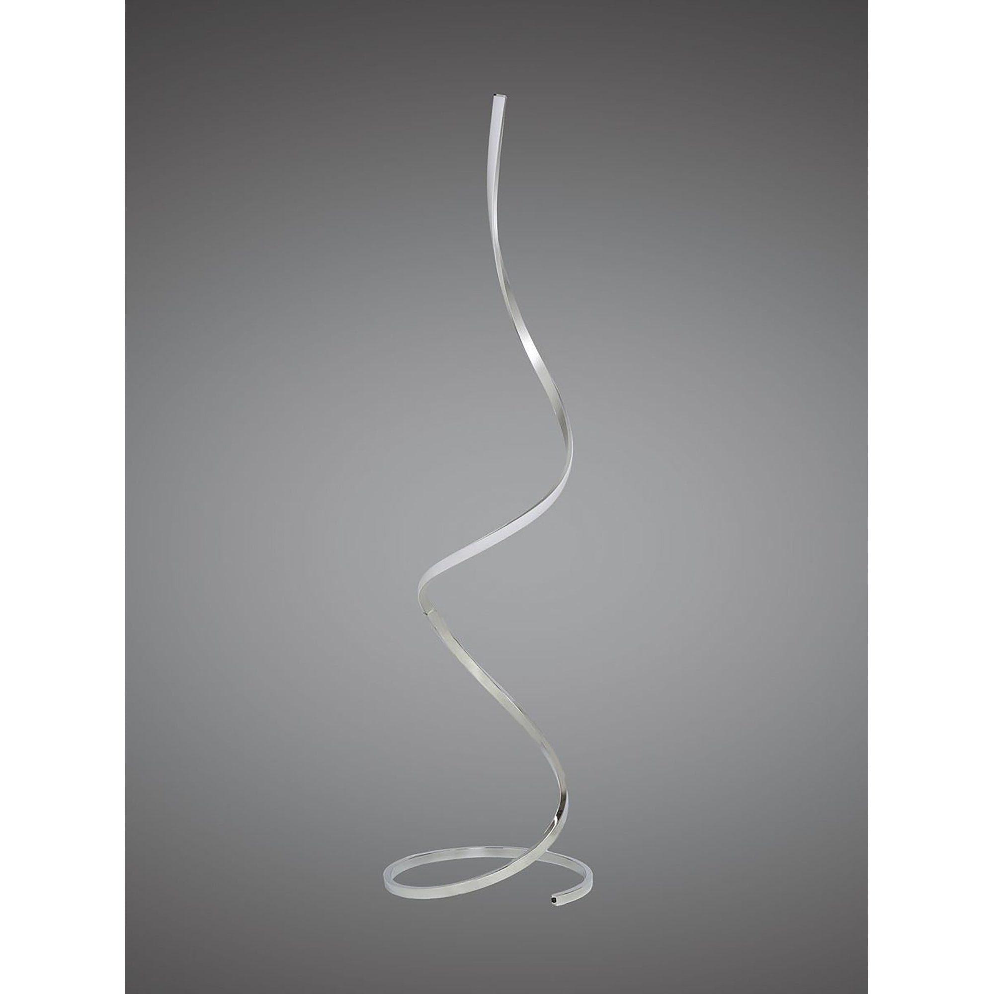 M5001 Nur XL Floor Lamp 20W LED Dimmable Silver/Frosted Acrylic/Polished Chrome