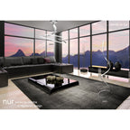 M5001 Nur XL Floor Lamp 20W LED Dimmable Silver/Frosted Acrylic/Polished Chrome