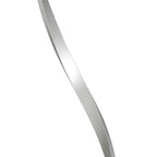 M5001 Nur XL Floor Lamp 20W LED Dimmable Silver/Frosted Acrylic/Polished Chrome