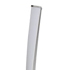 M5001 Nur XL Floor Lamp 20W LED Dimmable Silver/Frosted Acrylic/Polished Chrome