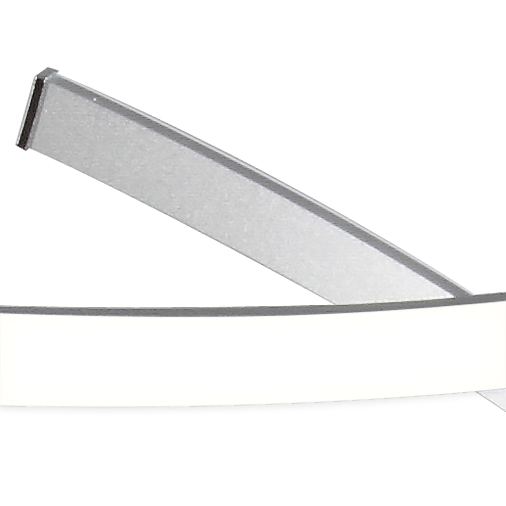 M5003 Nur XL Semi Flush 80W LED Silver/Frosted Acrylic/Polished Chrome