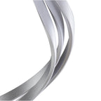 M5821 Nur XL Semi Flush 80W LED Dimmable Silver/Frosted Acrylic/Polished Chrome