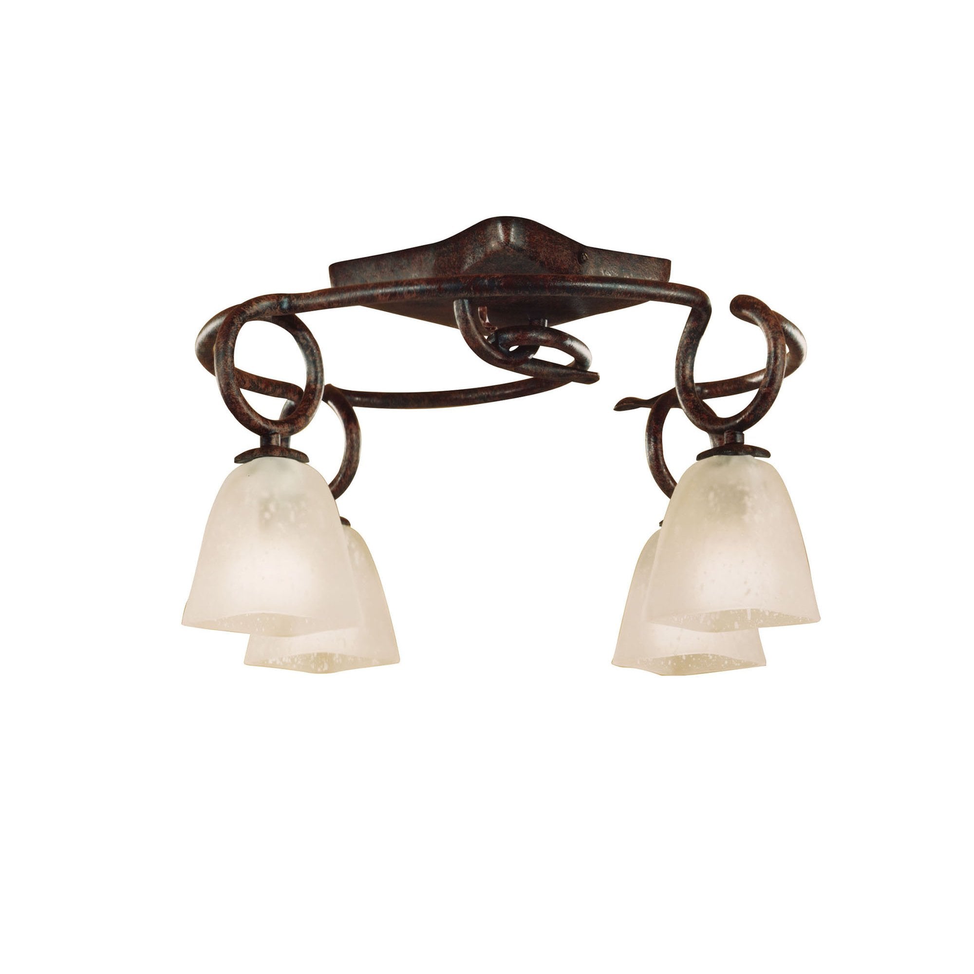 M2002 Oberture Ceiling 4 Light E14 Brown/Black Oxide