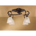 M2002 Oberture Ceiling 4 Light E14 Brown/Black Oxide