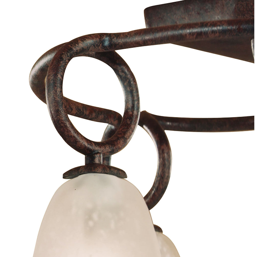 M2002 Oberture Ceiling 4 Light E14 Brown/Black Oxide