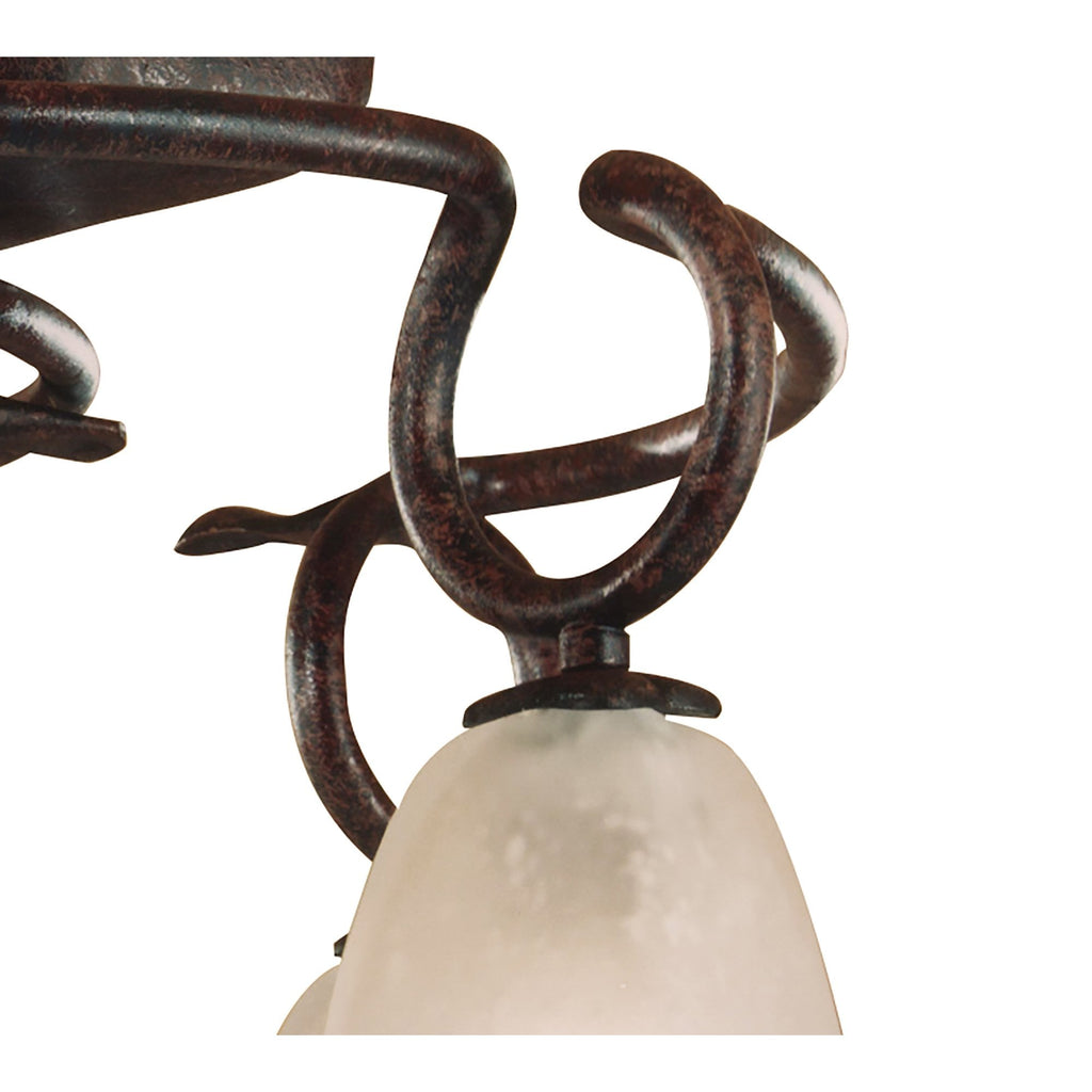 M2002 Oberture Ceiling 4 Light E14 Brown/Black Oxide
