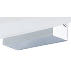 M8241/1 Ola Bathroom Wall Lamp 6W LED Oval Polished Chrome/Frosted Acrylic
