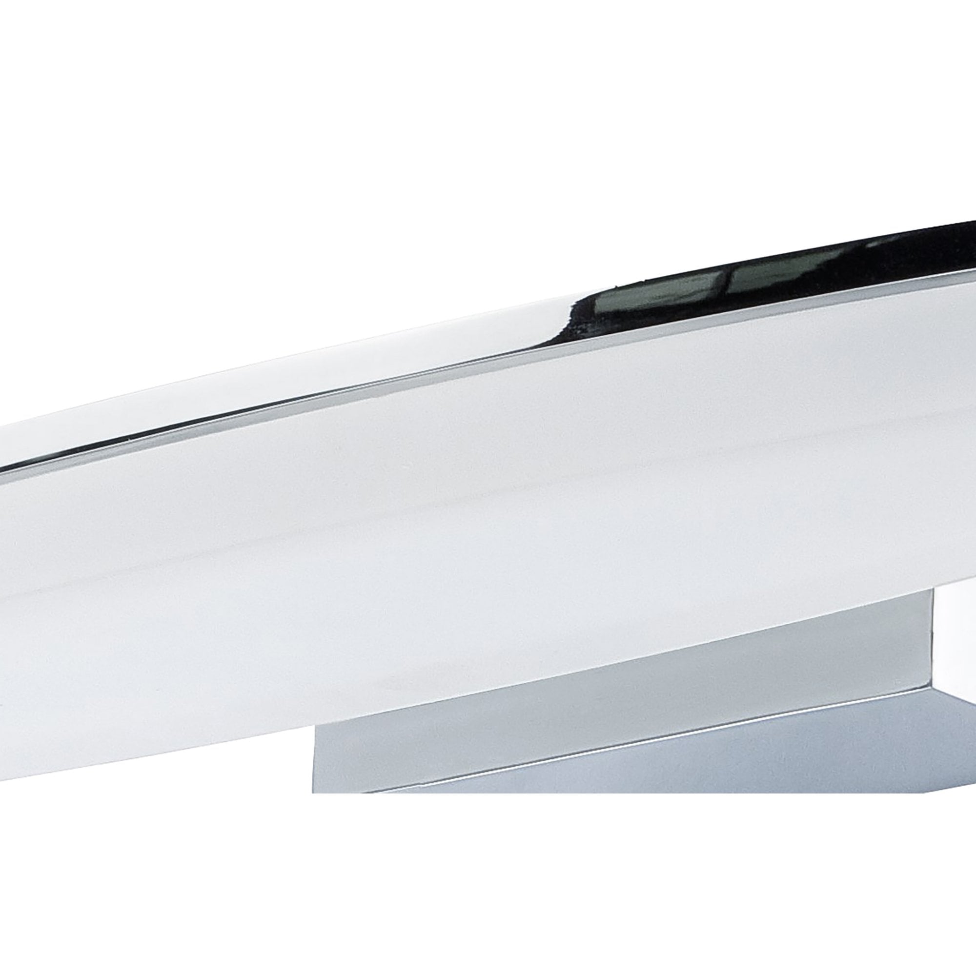 M8241/1 Ola Bathroom Wall Lamp 6W LED Oval Polished Chrome/Frosted Acrylic