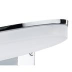 M8241/1 Ola Bathroom Wall Lamp 6W LED Oval Polished Chrome/Frosted Acrylic