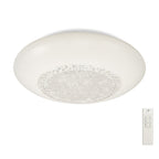 M6236 Opera Flush Fitting 52cm Round 40W LED White Remote Control