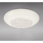 M6236 Opera Flush Fitting 52cm Round 40W LED White Remote Control