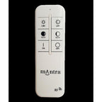 M6235 Opera Flush Fitting 41cm Round 24W LED White Remote Control