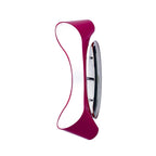 M1544/PU Ora Wall Lamp 2 Light E27 Gloss Purple/White Acrylic/Polished Chrome