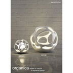 M5146/G9 Organica Table Lamp 9 Light G9 Max 5W Gloss White/Polished Chrome