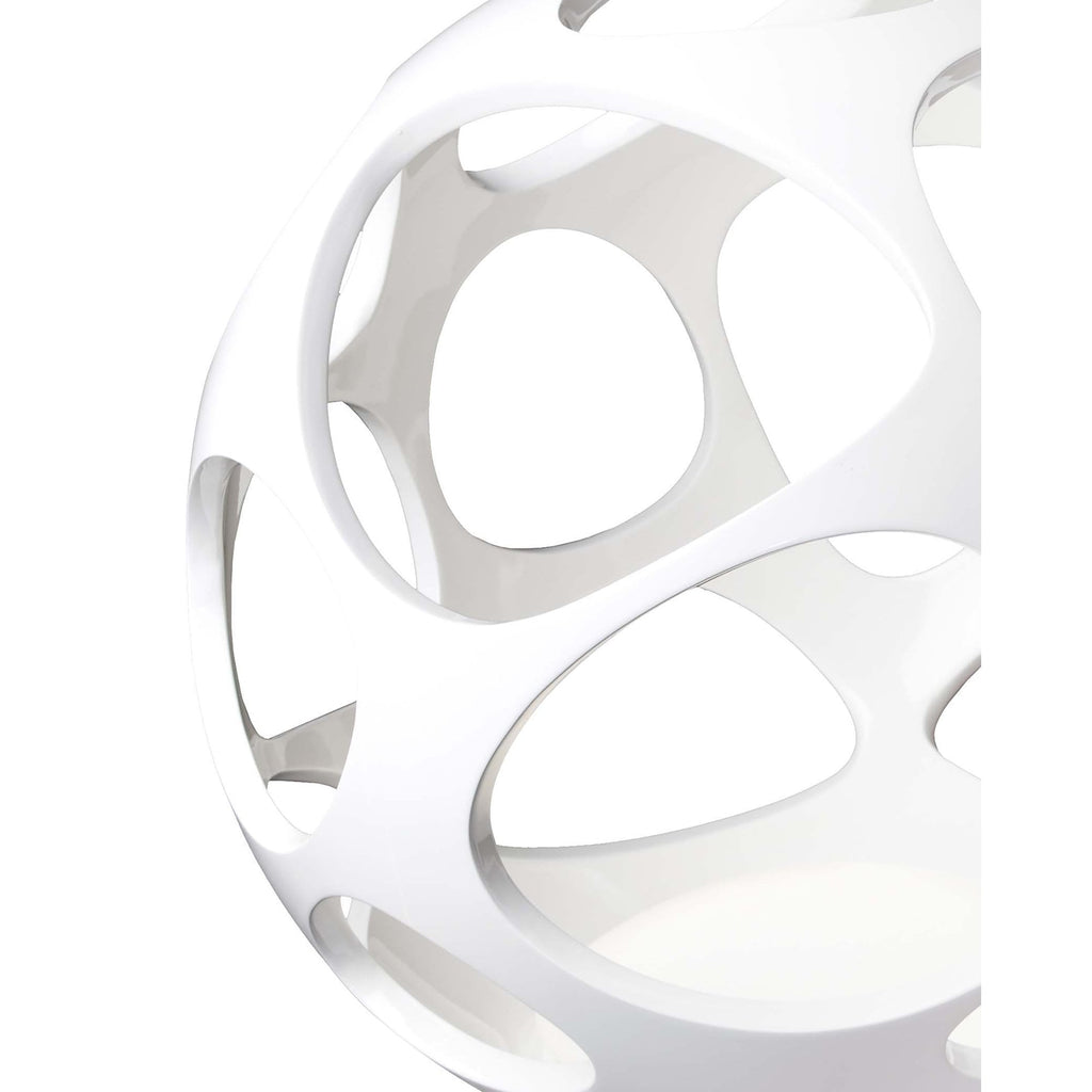 M5146/G9 Organica Table Lamp 9 Light G9 Max 5W Gloss White/Polished Chrome