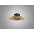 M8123 Orion Ceiling 25cm Round 8W LED Wood/Black