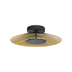 M8129 Orion Ceiling 55cm Round 24W LED Wood/Black