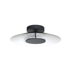 M8128 Orion Ceiling 55cm Round 24W LED White/Black