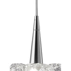 M3920 O2 Linear Pendant 4 Light G9 Line Polished Chrome