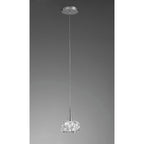 M3923 O2 Pendant 1 Light G9 Small Polished Chrome