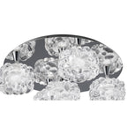 M3924 O2 Flush Ceiling 5 Light G9 Polished Chrome