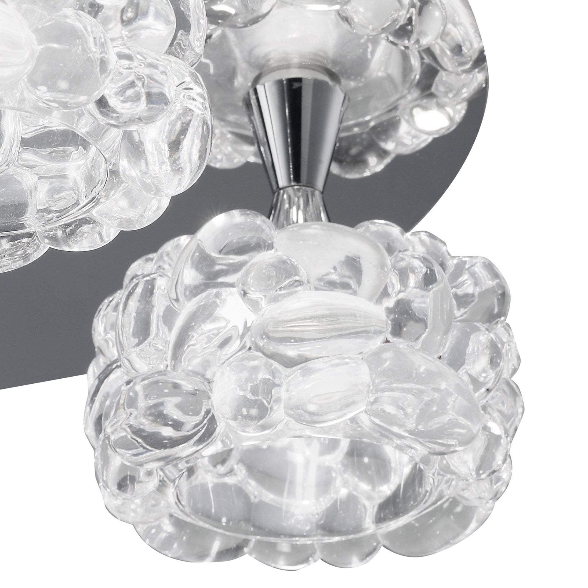 M3924 O2 Flush Ceiling 5 Light G9 Polished Chrome