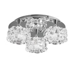 M3925 O2 Flush Ceiling 3 Light G9 Small Polished Chrome