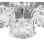 M3925 O2 Flush Ceiling 3 Light G9 Small Polished Chrome