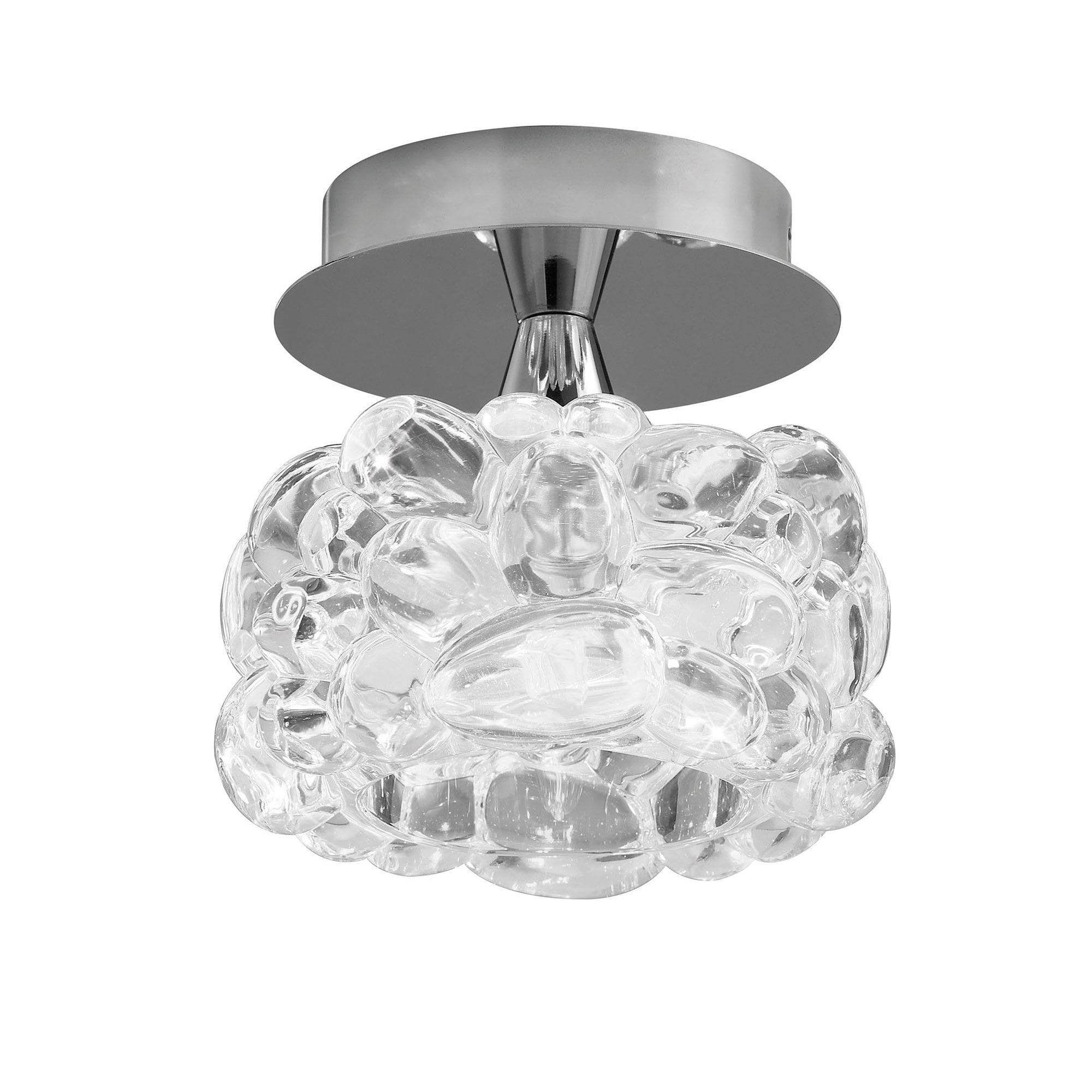M3926 O2 Ceiling 1 Light G9 Small Polished Chrome