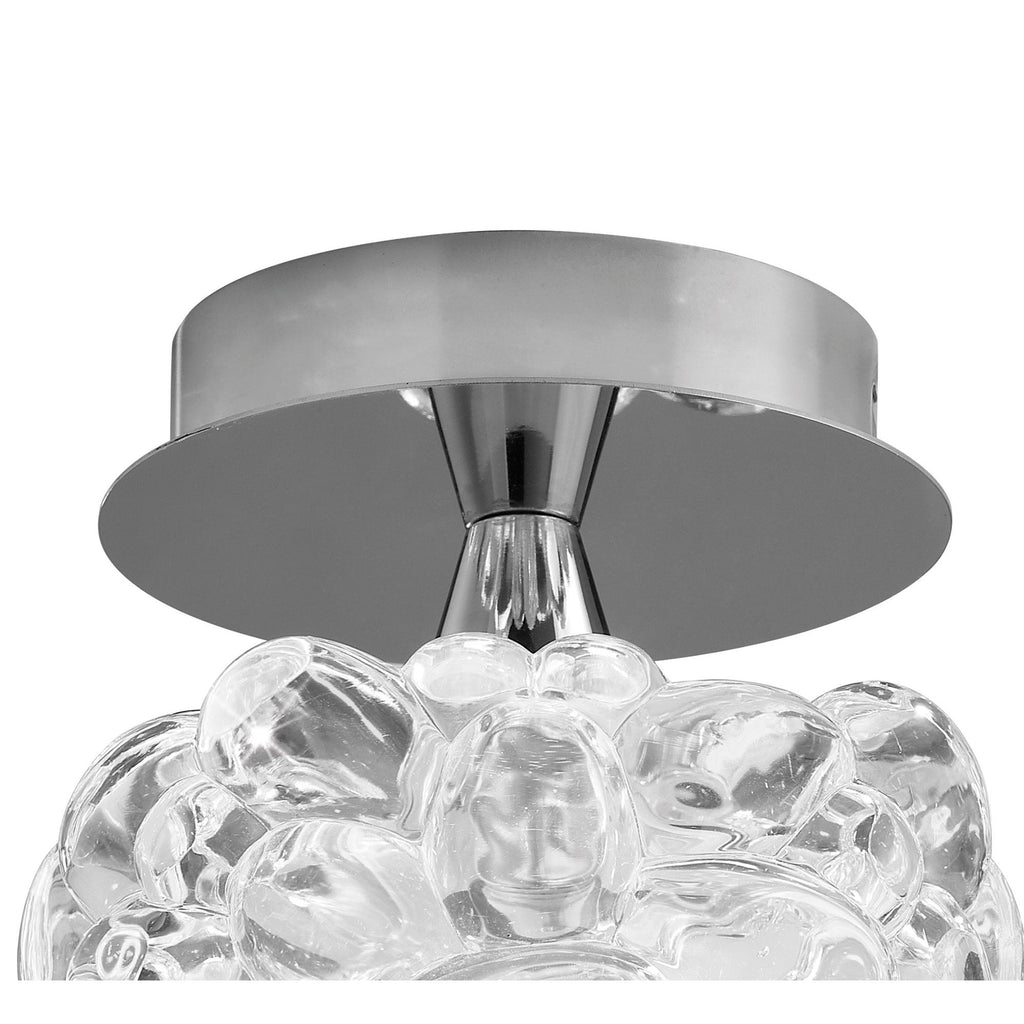 M3926 O2 Ceiling 1 Light G9 Small Polished Chrome
