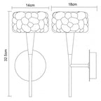 M3927/S O2 Wall Lamp Switched 1 Light G9 Polished Chrome