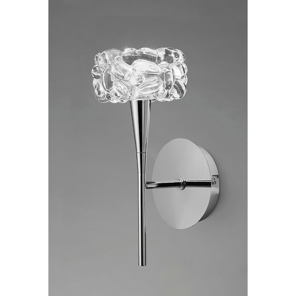 M3927/S O2 Wall Lamp Switched 1 Light G9 Polished Chrome