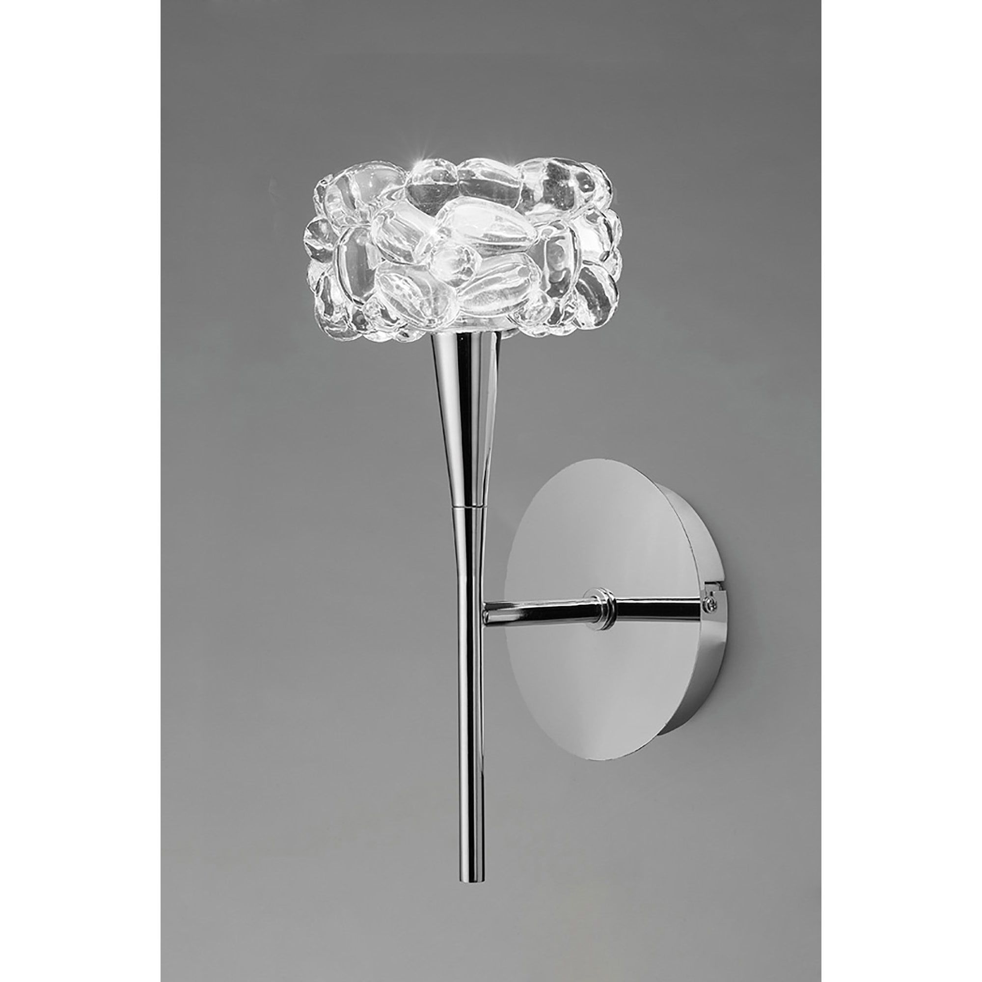 M3927/S O2 Wall Lamp Switched 1 Light G9 Polished Chrome