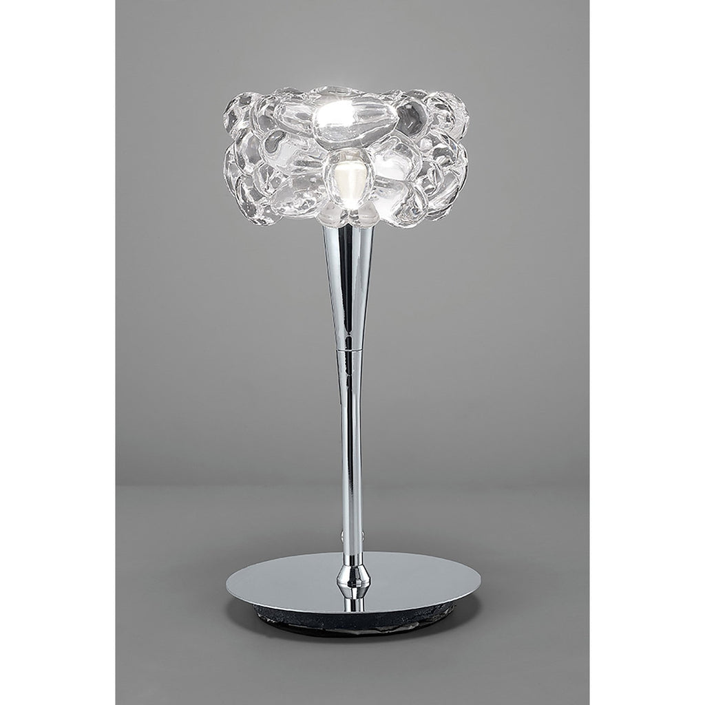M3928 O2 Table Lamp 1 Light G9 Polished Chrome