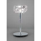 M3928 O2 Table Lamp 1 Light G9 Polished Chrome