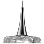 M3931 O2 Linear Pendant 3 Light E27 Line Large Polished Chrome