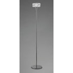M3939 O2 Floor Lamp 1 Light E27 Polished Chrome