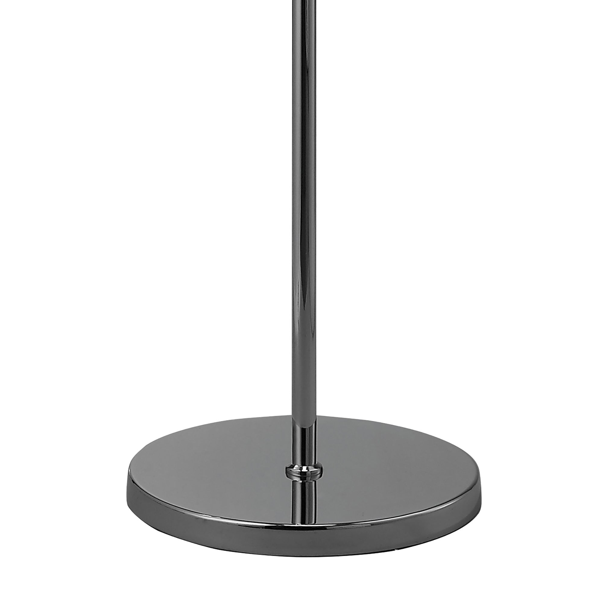 M3939 O2 Floor Lamp 1 Light E27 Polished Chrome