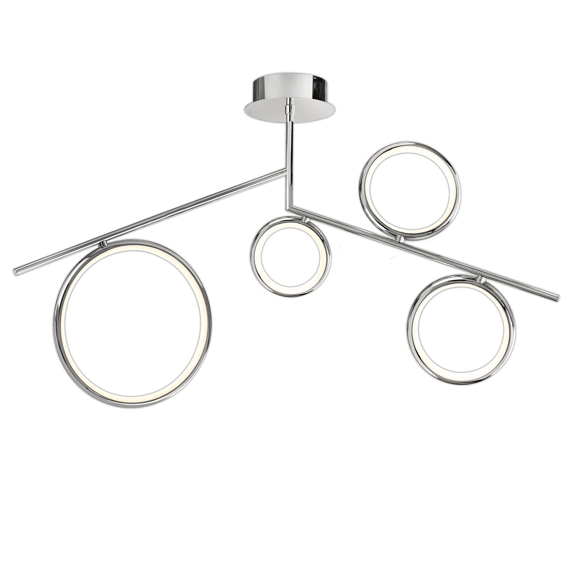 M6590 Olimpia Ceiling 42W LED Chrome