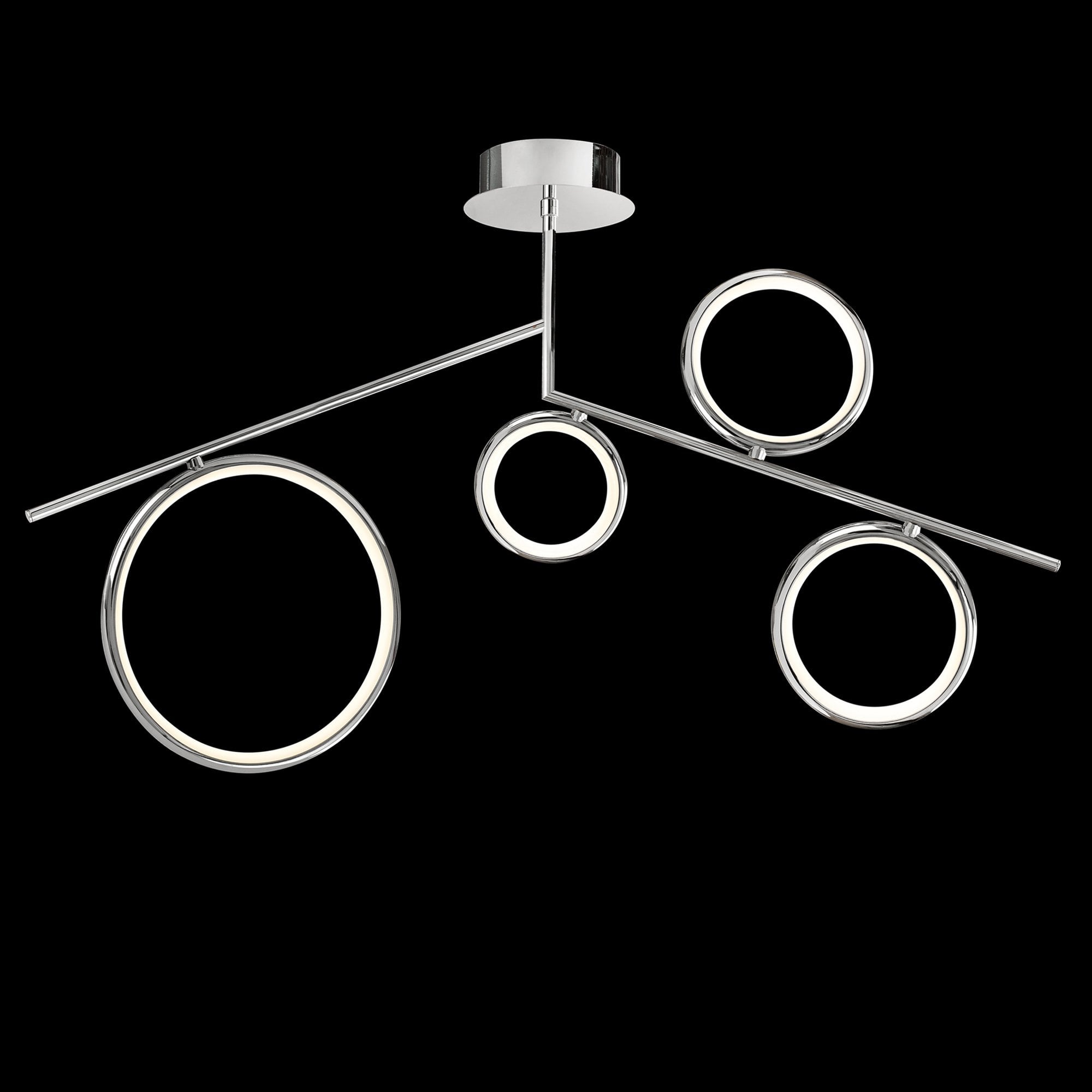 M6590 Olimpia Ceiling 42W LED Chrome