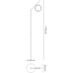 M6597 Olimpia Floor Lamp 12W LED Chrome