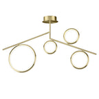 M6580 Olimpia Ceiling 42W LED Satin Gold