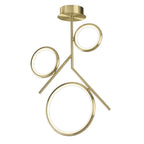 M6581 Olimpia Ceiling 36W LED Satin Gold