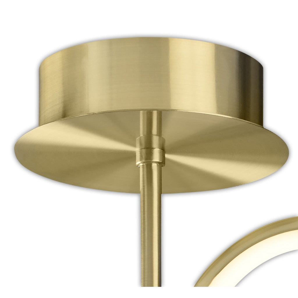 M6581 Olimpia Ceiling 36W LED Satin Gold