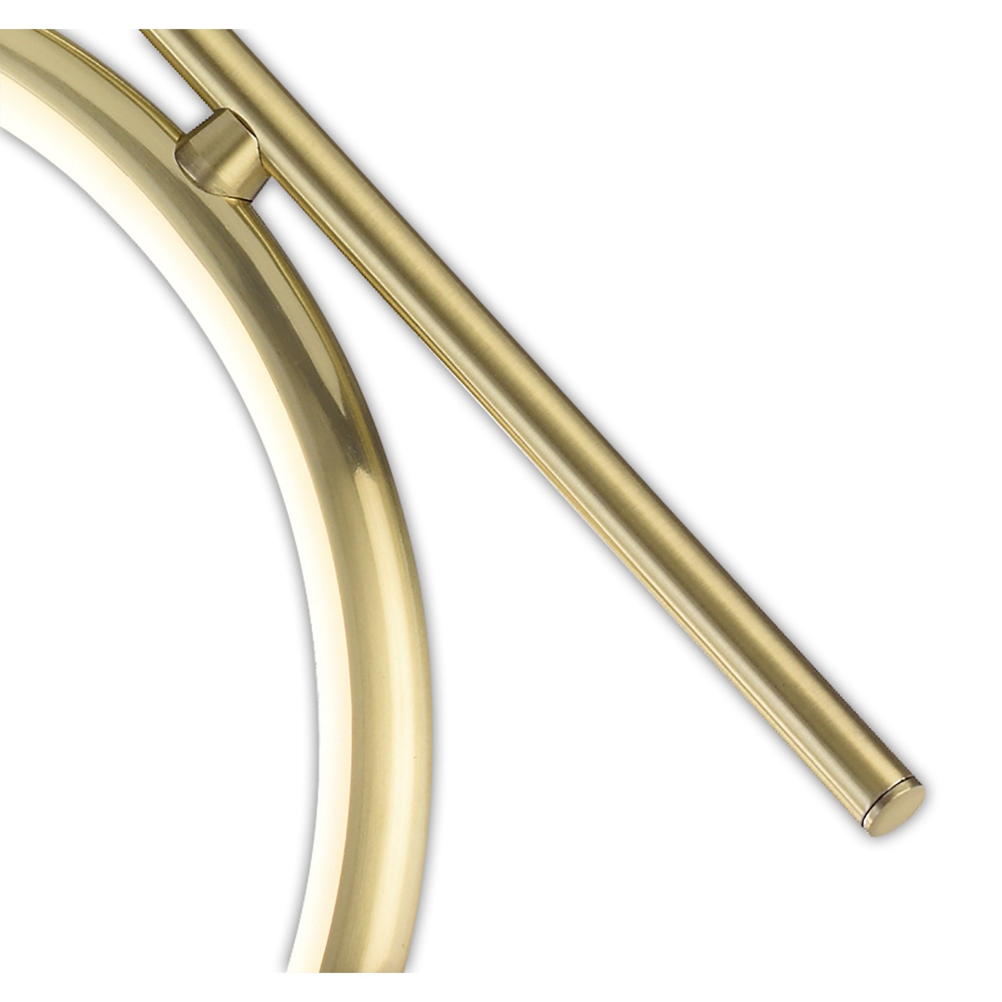 M6581 Olimpia Ceiling 36W LED Satin Gold